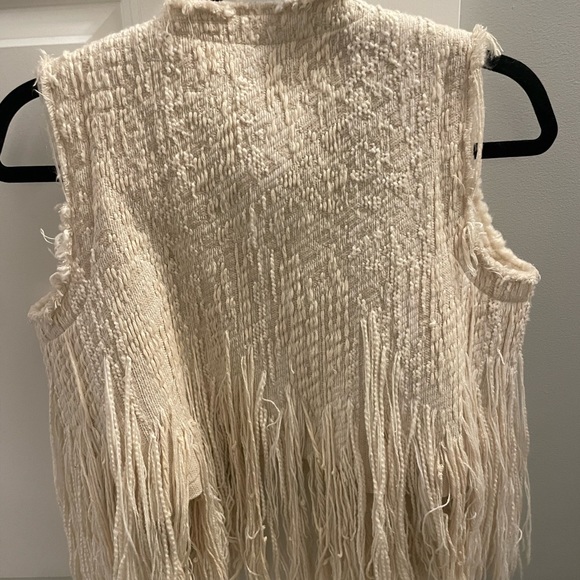 SEA fringe cropped vest - Picture 3 of 4